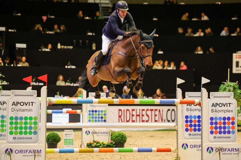 Jens Fredricson 1,50-placerad i Herning