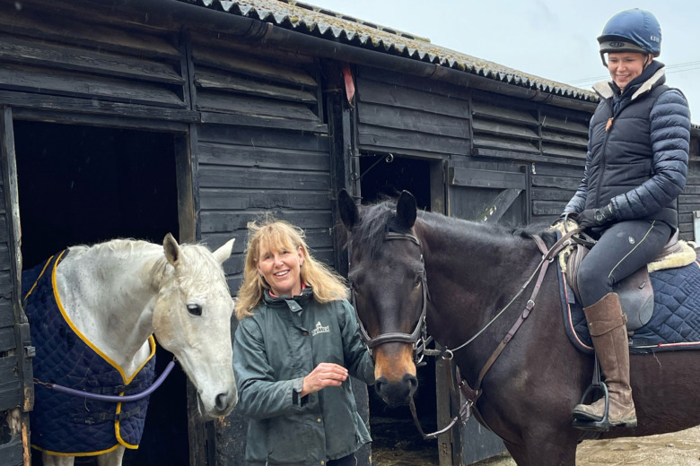 Jubilaren som letar efter ett nytt sammanhang i fälttävlan