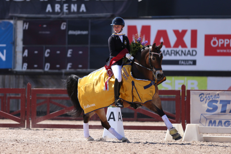 Hanna Järvinder bärgade andra SM-guldet