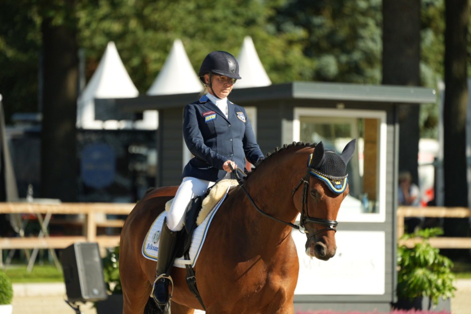 Internationellt personbästa för Anita Johnsson i grad I