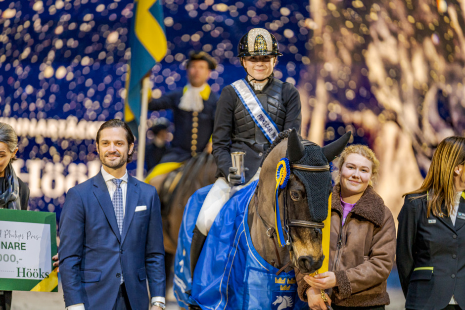 ”Min ponny är grym på att improvisera”