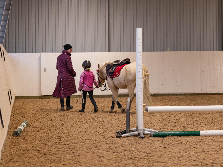 Ridlärarbloggen: Små och stora barn, små och stora hjälper
