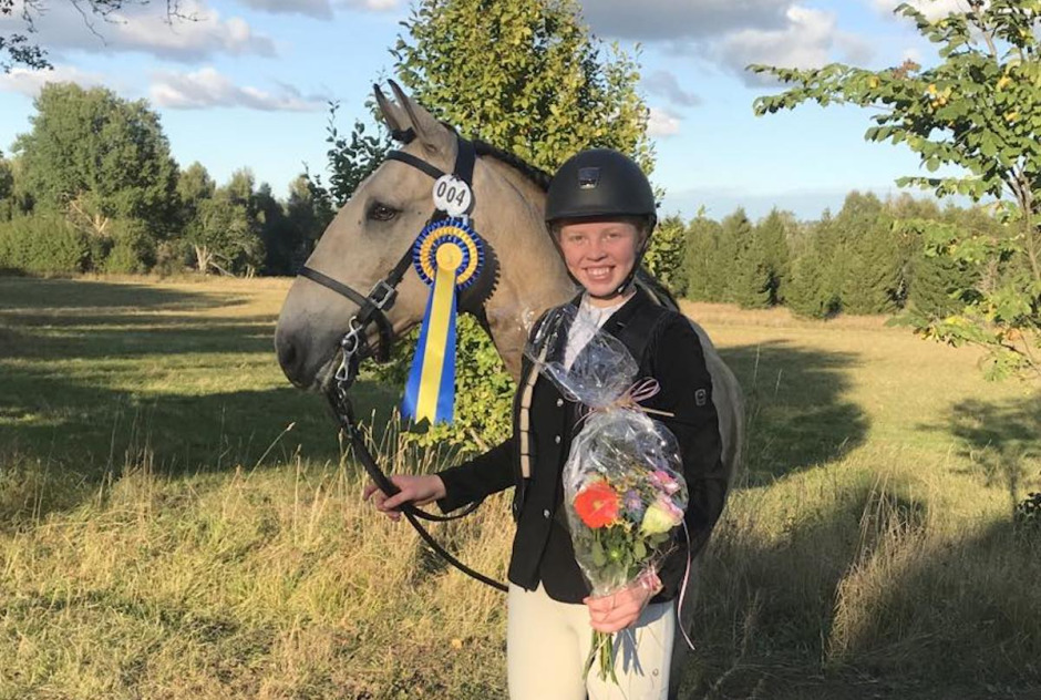 Från ponnyhoppning till VM i WE för Sara Nissling