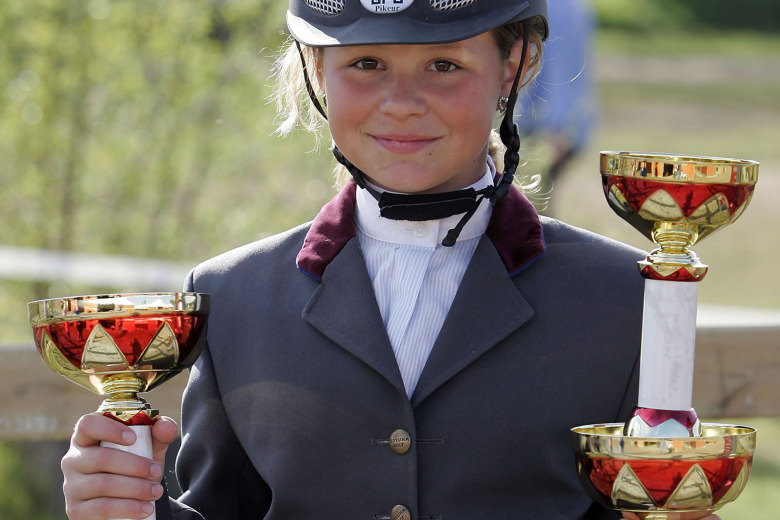 Nicole Holmén om när hon vann dubbelt i Ridsport Ponny Cup