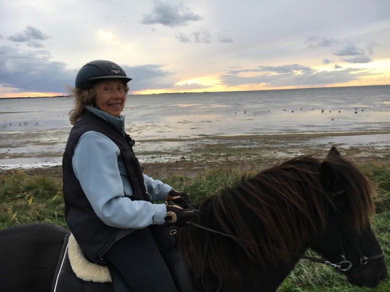 Berit, 87, om sin islandshäst: ”Ger mitt liv en mening”