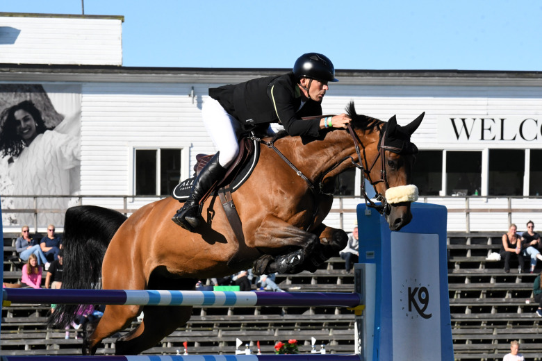 Peder Fredricson i topp i Falsterbo