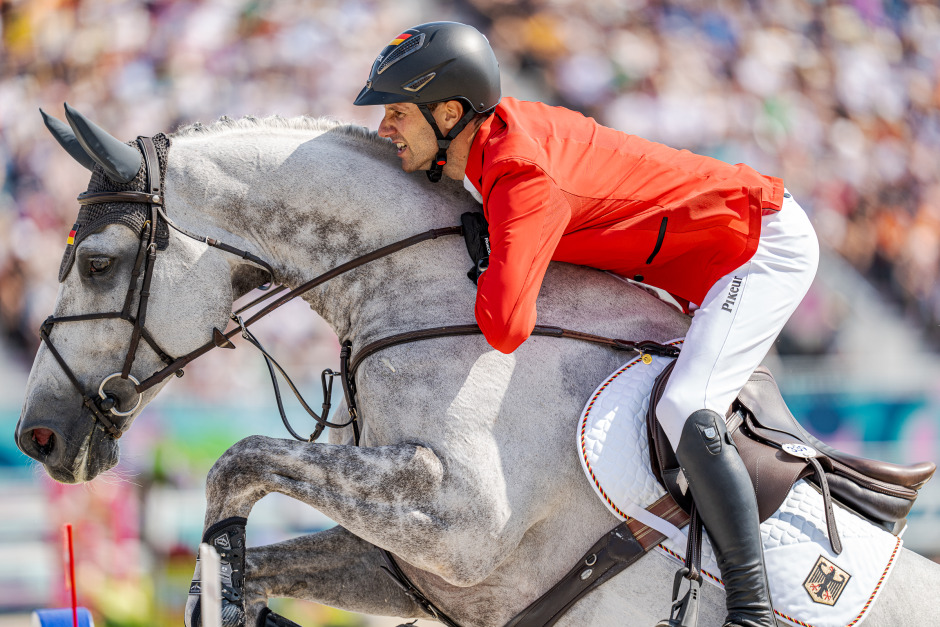 Olympisk mästare i blåsväder – red med endast gramantygel