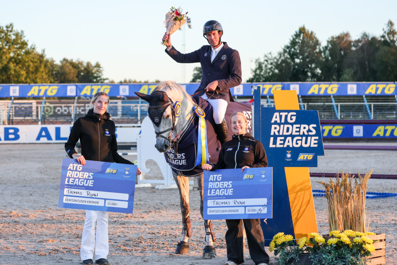 Thomas Ryan dubbelsegrare i ATG Riders League