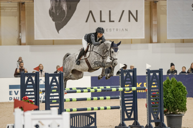 Nicole Holmén oslagbar i sexårsfinalen
