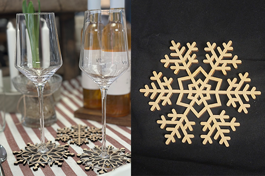 Glasunderlägg 6-pack alt 2