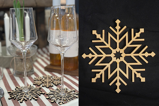 Glasunderlägg 6-pack alt 3