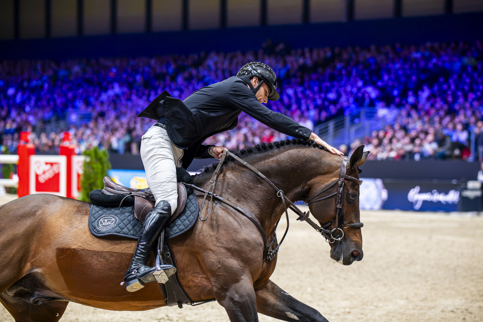 Richard Vogel flög fram till världscupseger