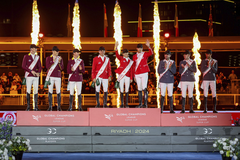 Trippel blå-gult i GCL-avslutningen