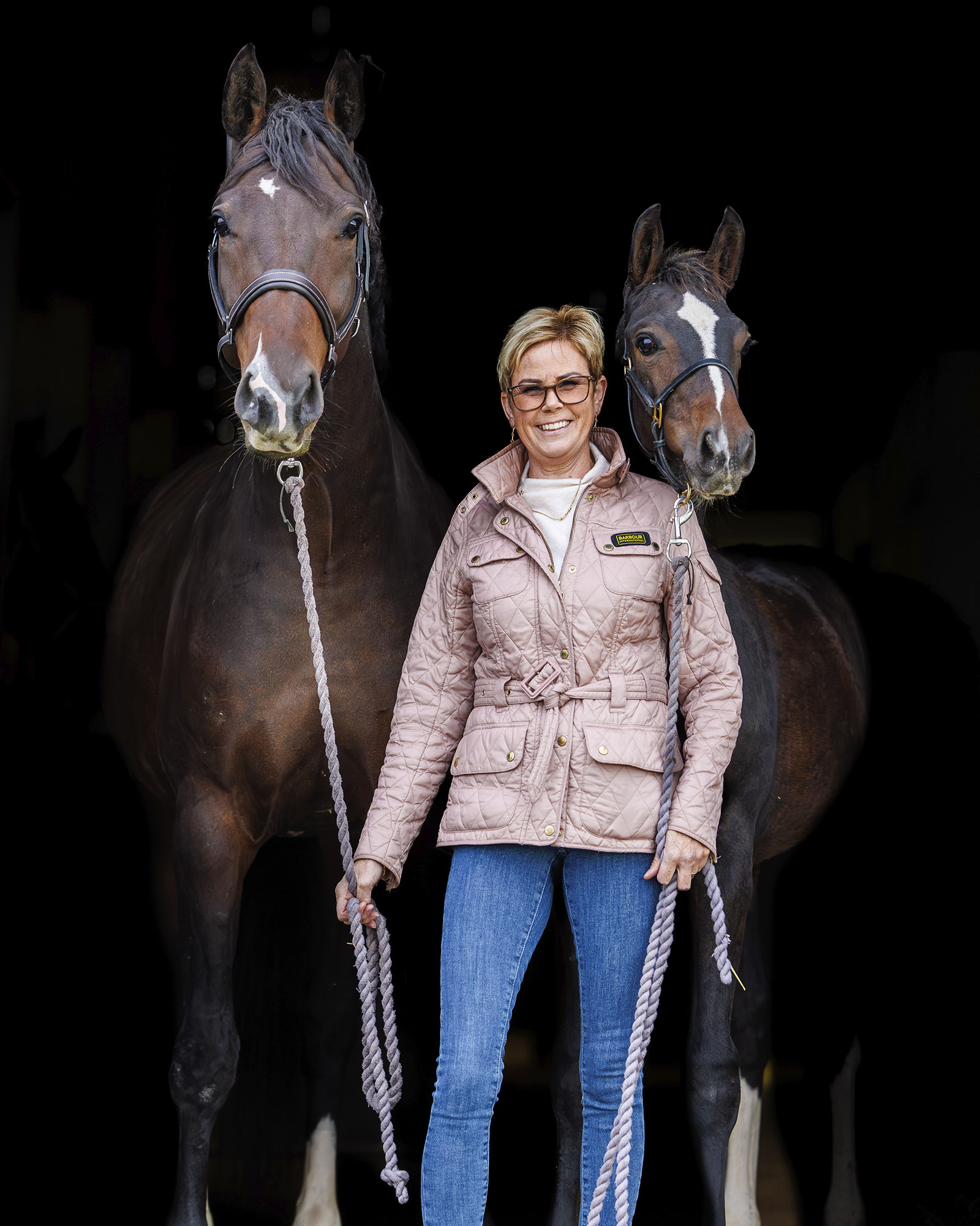Camilla Och Magnus Eriksson Stall Mvb Eskilstuna Uppf&ouml;dare Foto: Sofie Sk&ouml;ld