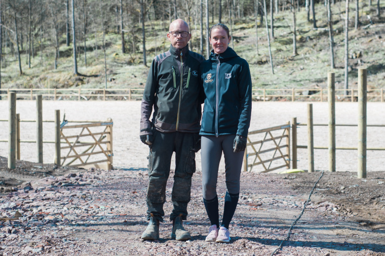 Paret går mot strömmen – inviger jätteanläggning i Huskvarna: ”Brinner för att ordna bra tävlingar”