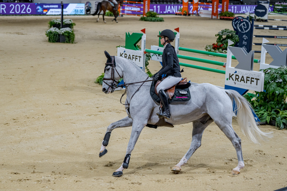 Tyska stjärnskottet Sophie Hinners inför sin finaldebut