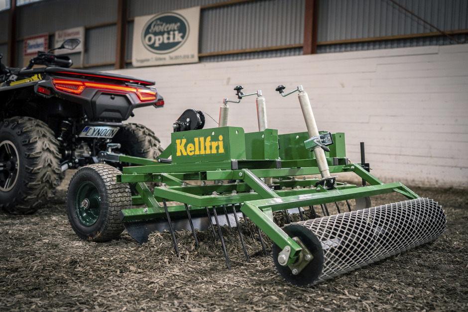 Lättare sköta underlaget med nya prylar