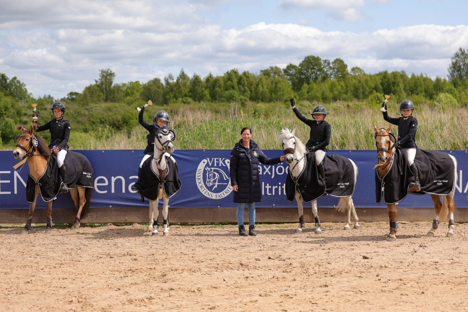 Ungdomsryttare fick internationell erfarenhet i Växjö: ”En fantastisk möjlighet”