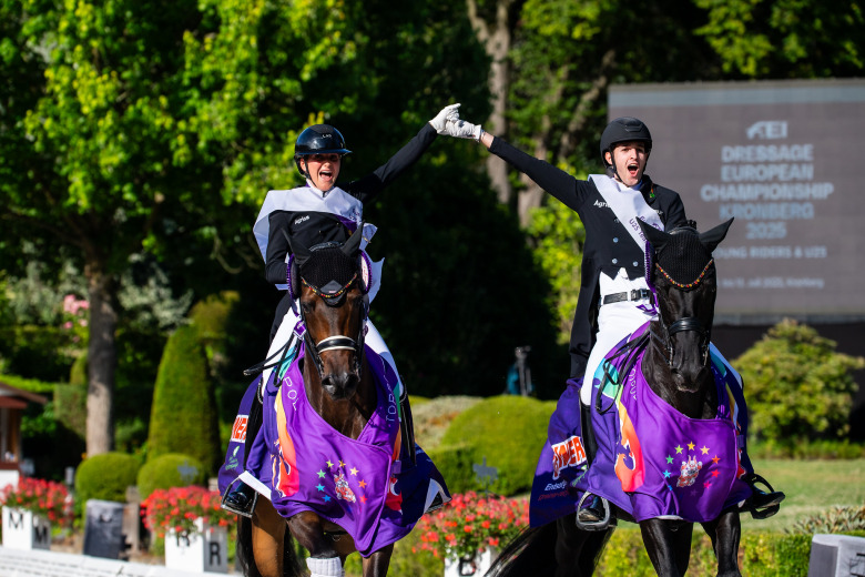Bildfest: EM i dressyr för unga