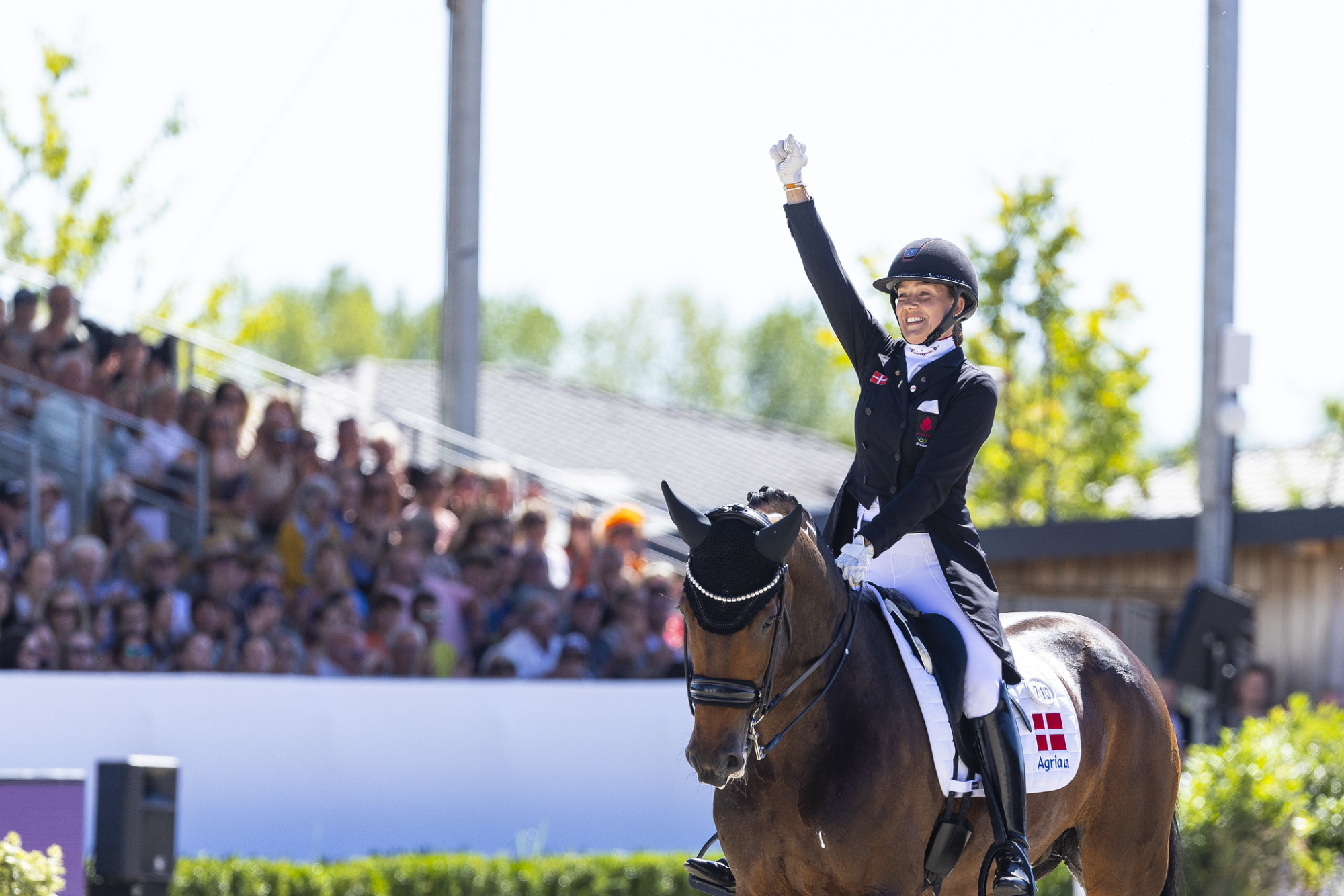 Cathrine Laudrup Dufour och Mount St John Freestyle