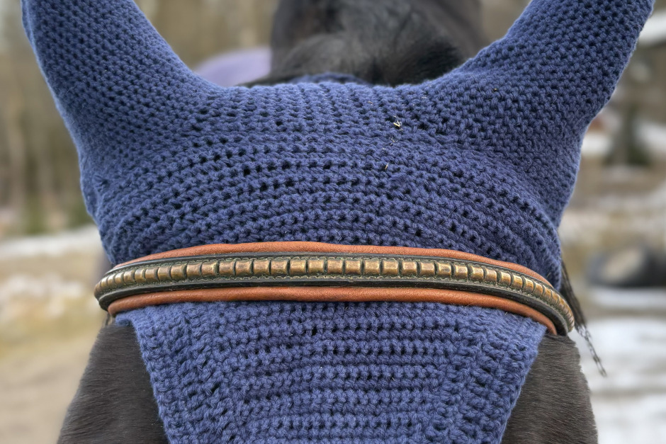 Virka hästens huva själv – enkelt och billigt