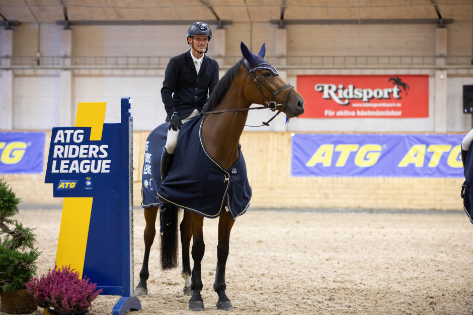 Jörgen Larsson hoppade hem ATG:s 1,35-final