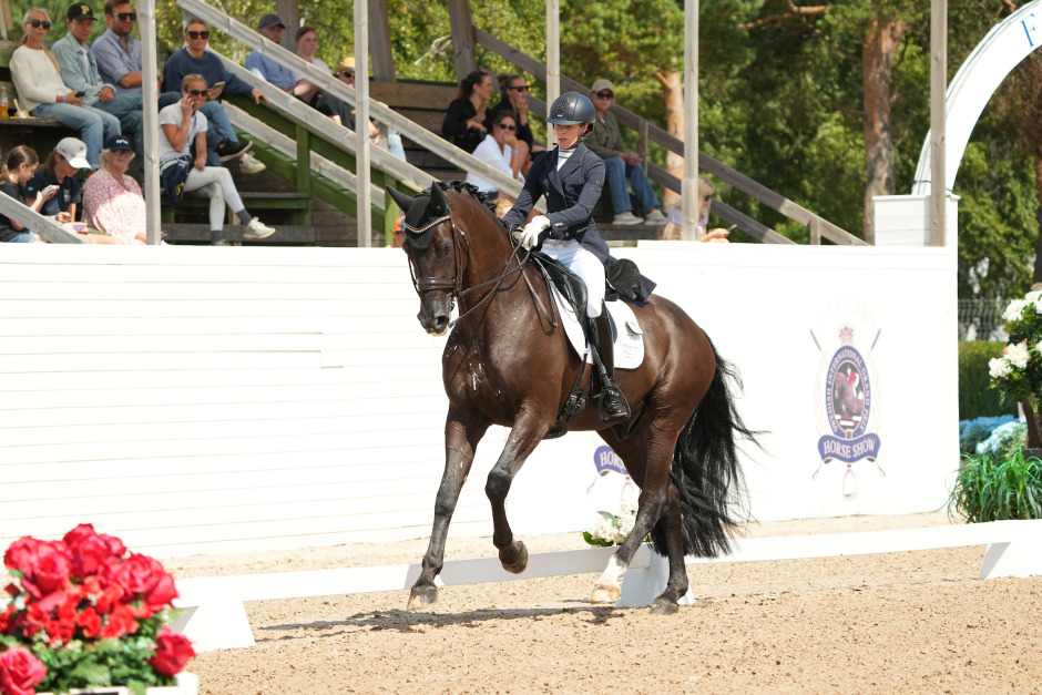 Nybliven landslagsryttare GP-vinnare i Skabersjö