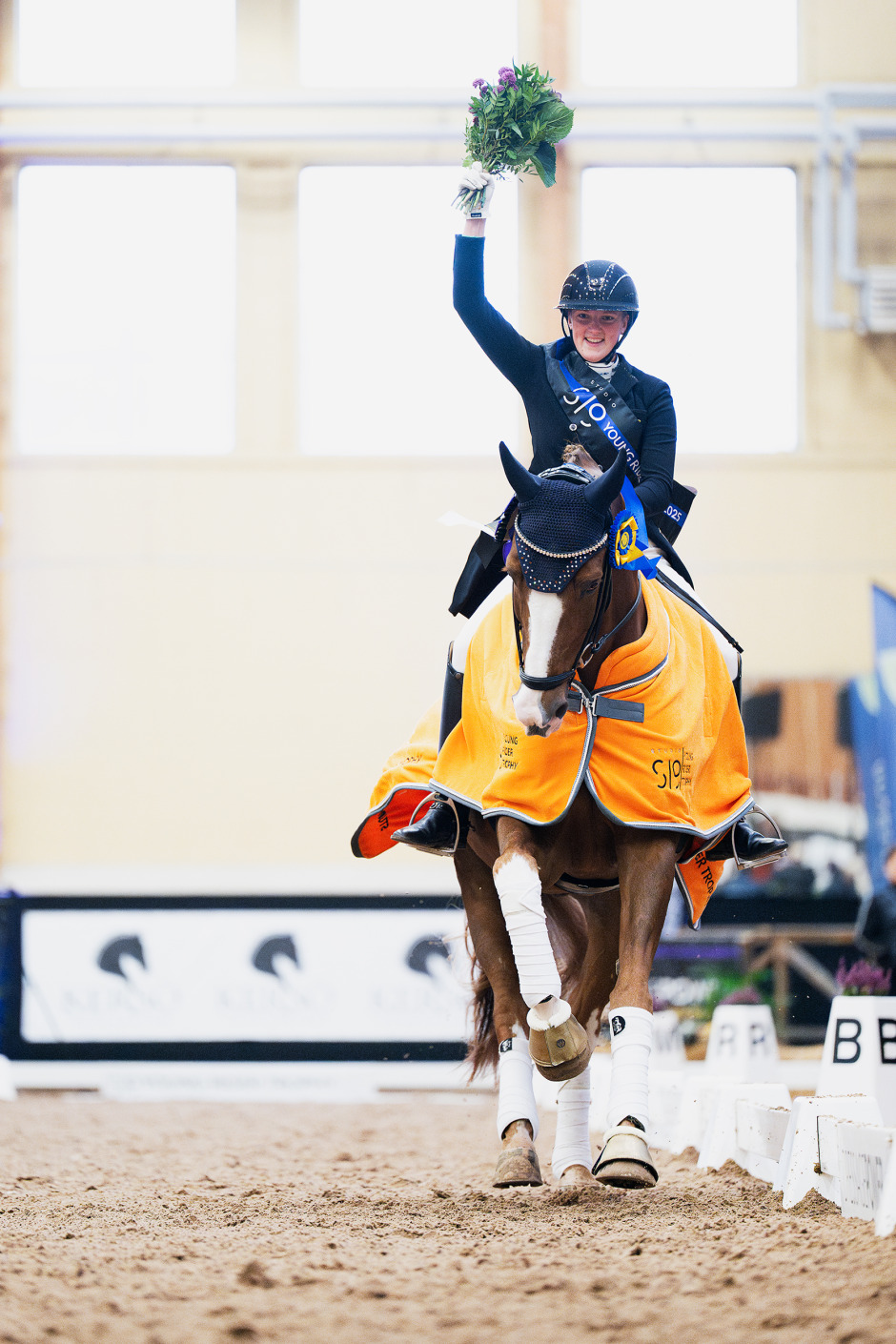Ellen laddade för segern hos syskonen Werndl
