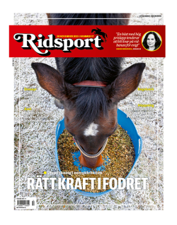 Ridsport nr 17/2025