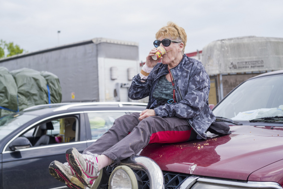 Ukrainavolontären: ”Jag har ett jobb att sköta helt enkelt”