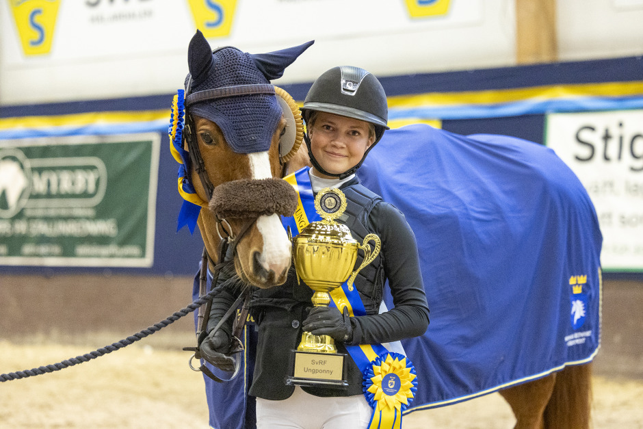 Ella, Lowa och Wilma toppade 6-årsfinalerna på Strömsholm