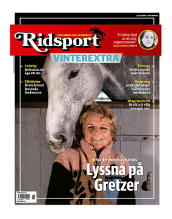 Ridsport nr 18/2025