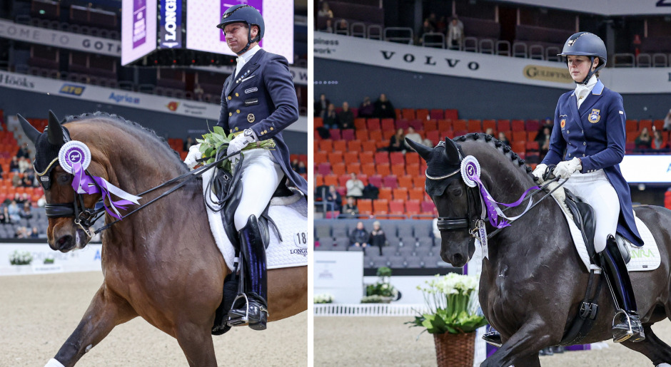 Dubbelt svenskt på pallen i världscupens Grand Prix