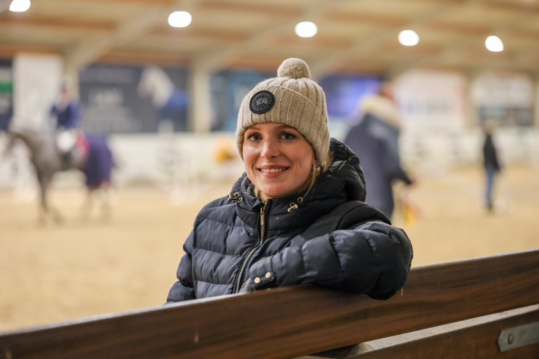 Isabell Enbom rider tredje omgången i BWP:s hingstselektering