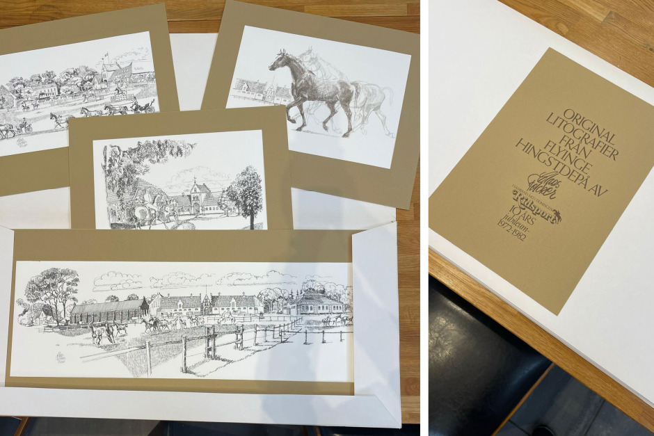 Flyingemappen – jubileumsgrafik som blev en hästklassiker