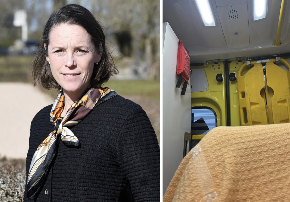 Skadad häst och ambulansfärd när plöjande traktor orsakade kaos