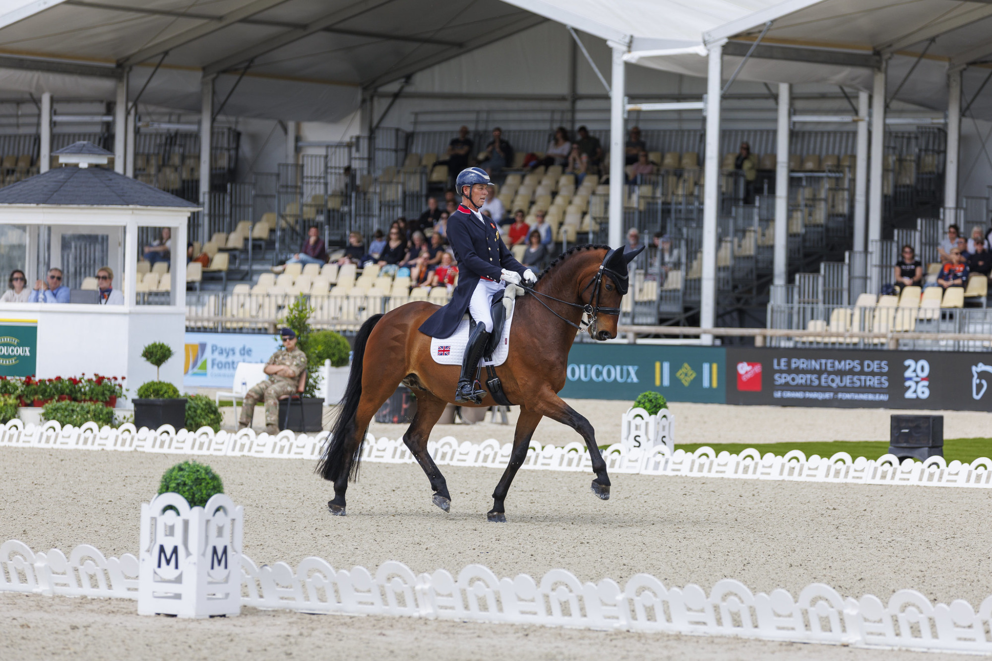 Carl Hester och Fame.