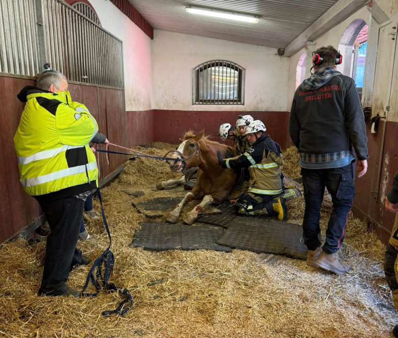 Drama på Brolöten i natt