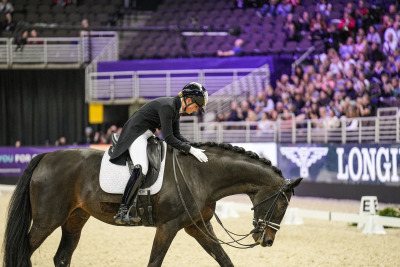 Känslosamt när topphästen pensioneras – efter 14 år tillsammans