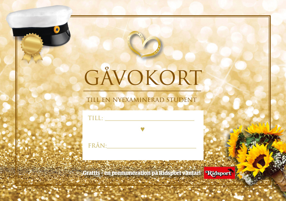 Presentkort – Studentkort