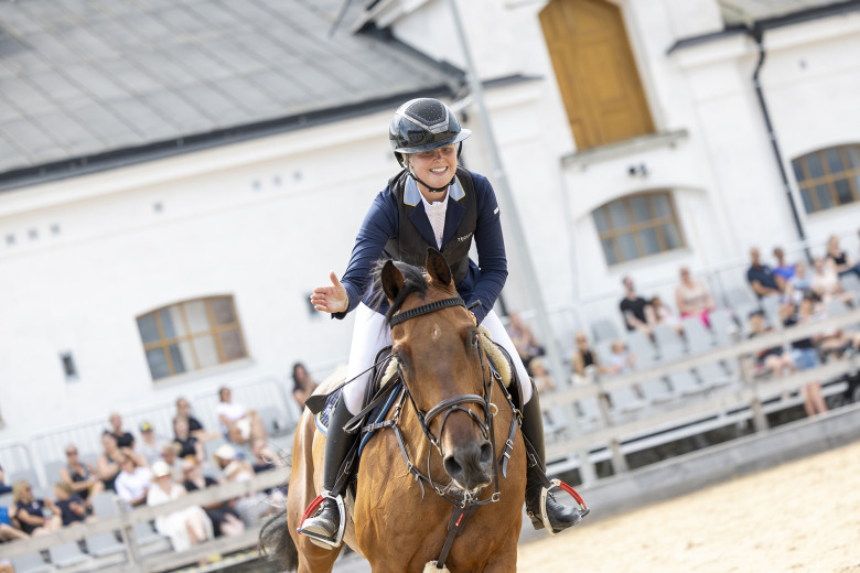 Linn Arvidsson nordisk-baltisk mästare – svenskt guld och silver i finalerna