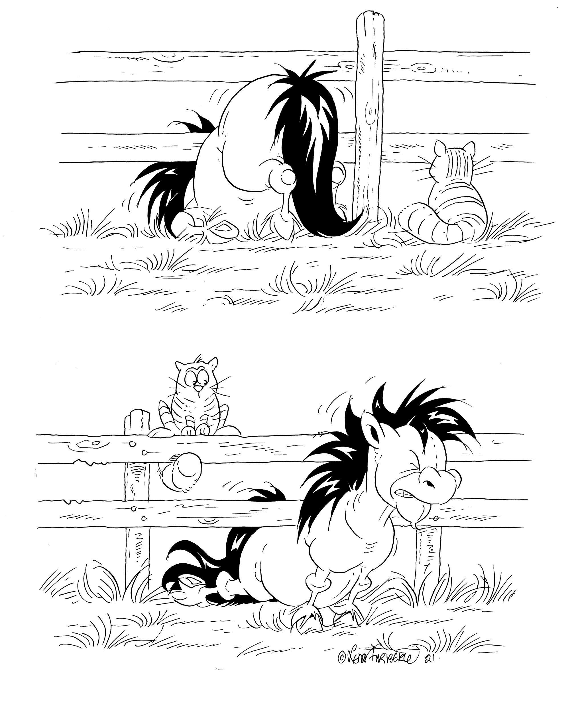 Mulle-fence