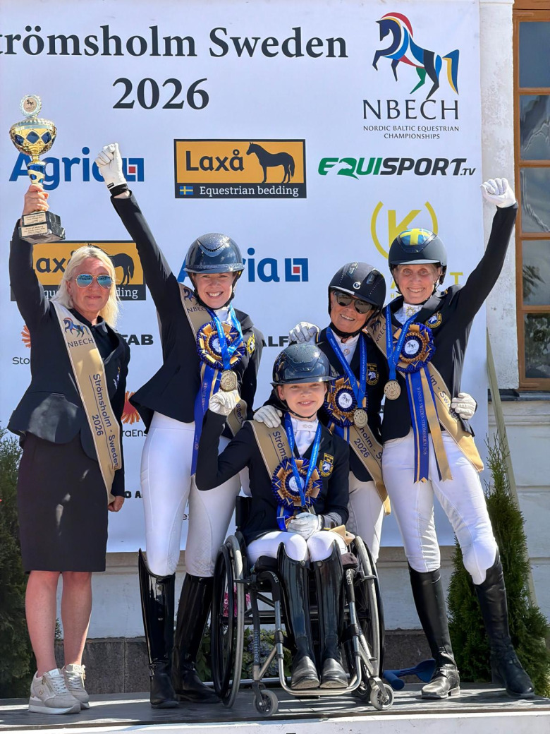 Medaljregn för Sverige på NM
