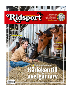 Ridsport nr 8/2026