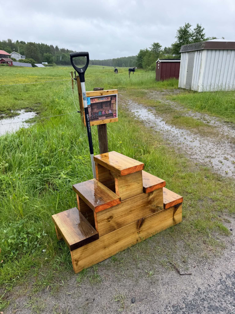 Kreativ lösning för skitgörat längs ridvägen: ”Slipper parera mellan högarna”