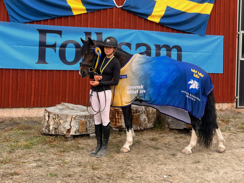 Hallå där, Lo Röiseth – vinnare av ponny-SM i fälttävlan