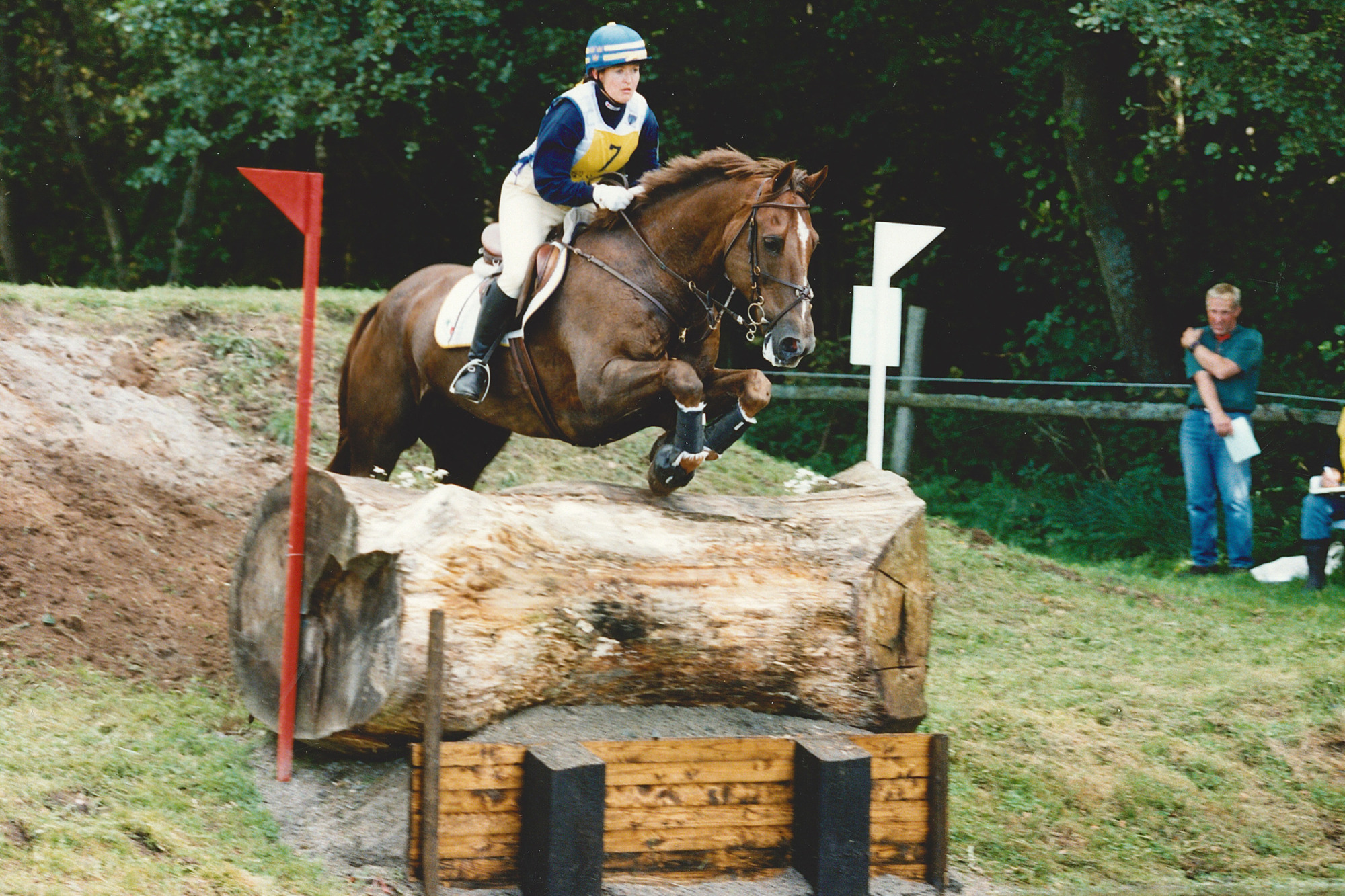 Paula Törnqvist Och Monaghan Vm 1998 Brons Foto: Krister Lindh