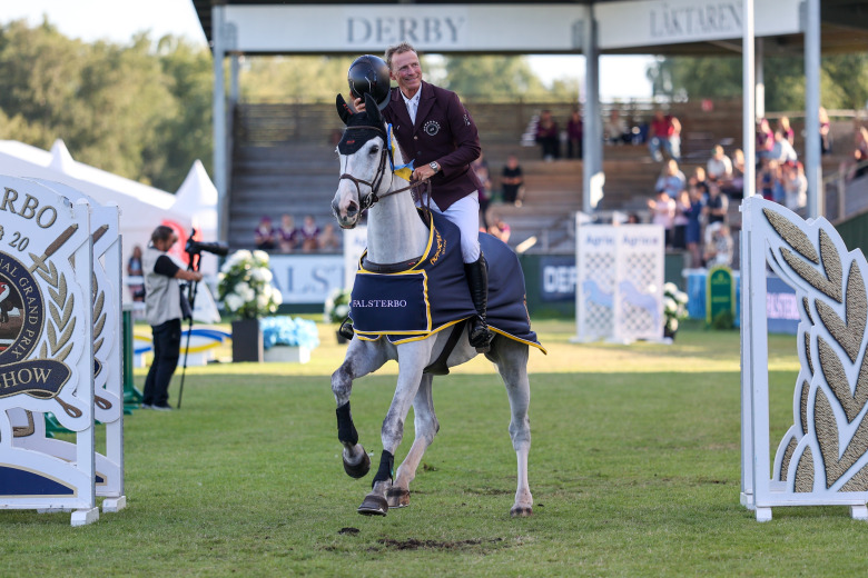 Peder Fredricson i topp i Falsterbo