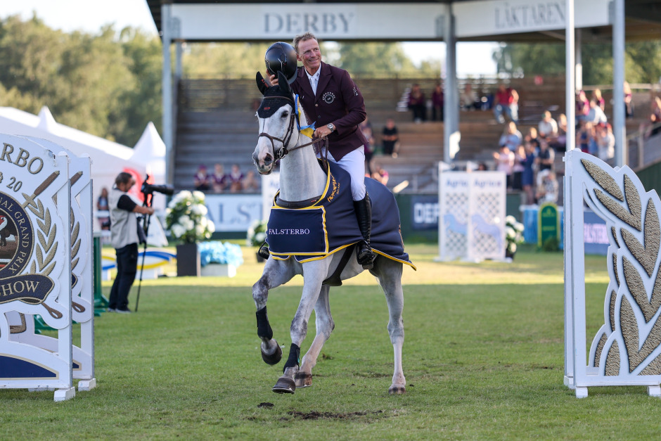 Peder Fredricson i topp i Falsterbo