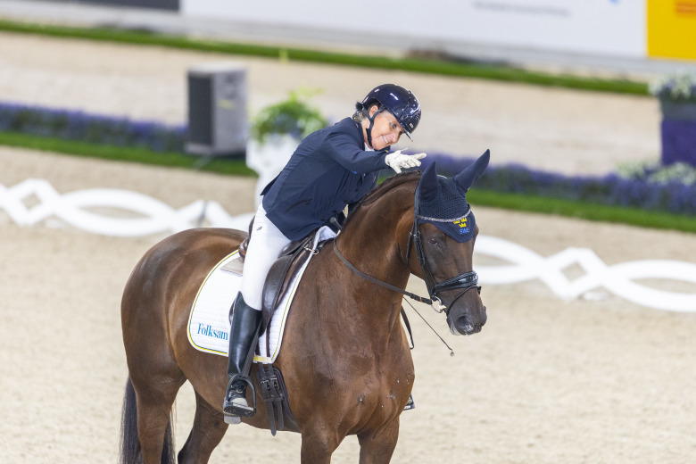 Ridsport Play: Guldritten som räddade Sveriges VM – se Lena Malmströms kür i Aachen igen